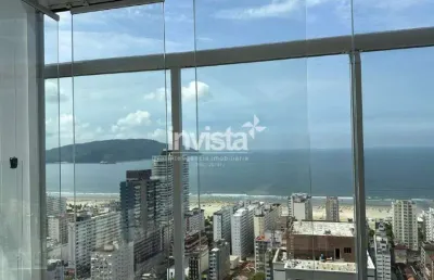 Cobertura com 4 quartos para alugar no Gonzaga, Santos 