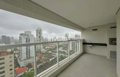 Apartamento com 3 quartos à venda no Gonzaga, Santos 