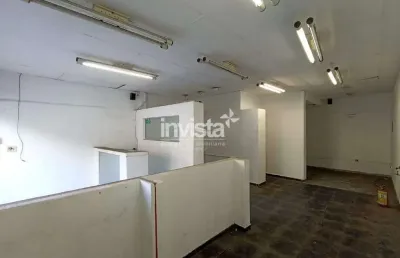 Excelente loja/ponto comercial para alugar com 70m² por r$2.600,00/mês avenida movimentada na aparecida em santos