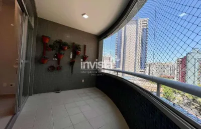 Apartamento com 4 quartos para alugar no Gonzaga, Santos 