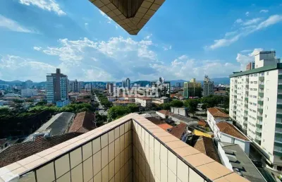 Apartamento com 2 quartos à venda no Embaré, Santos 