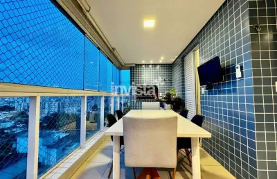 Apartamento com 3 quartos à venda na Aparecida, Santos 