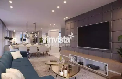 Apartamento com 3 quartos à venda no Ponta da Praia, Santos 
