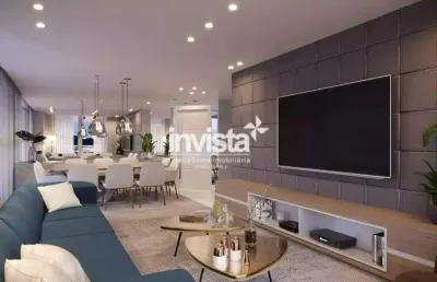 Apartamento com 3 quartos à venda no Ponta da Praia, Santos 