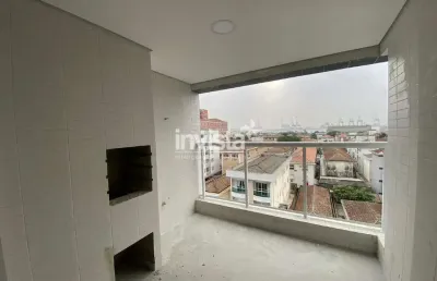 Apartamento com 2 quartos para alugar no Ponta da Praia, Santos 