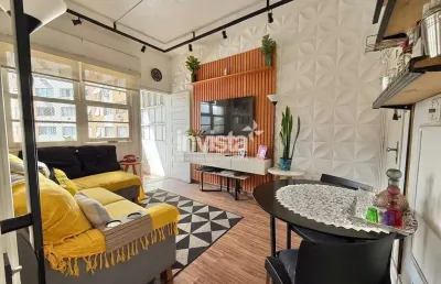 Apartamento com 2 quartos à venda no Gonzaga, Santos 