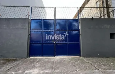 Terreno comercial para alugar no Macuco, Santos 