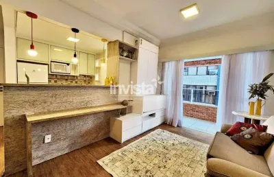 Apartamento com 1 quarto para alugar no Boqueirão, Santos 