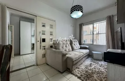 Apartamento com 2 quartos à venda no José Menino, Santos 