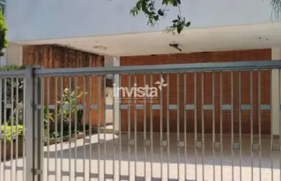 Casa com 3 quartos para alugar no Ponta da Praia, Santos 