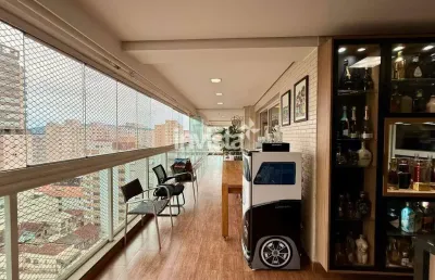 Apartamento com 3 quartos à venda no Embaré, Santos 