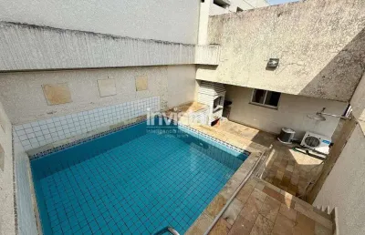 Cobertura com 3 quartos à venda no José Menino, Santos 