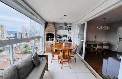 Apartamento com 3 quartos à venda no Ponta da Praia, Santos 