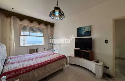 Apartamento com 1 quarto para alugar no José Menino, Santos 
