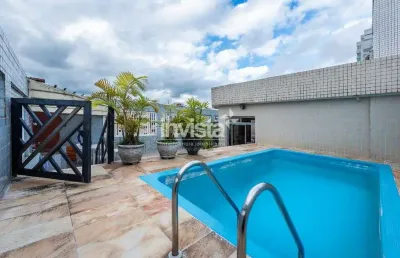 Cobertura com 3 quartos à venda no Gonzaga, Santos 
