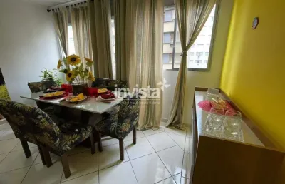 Apartamento com 2 quartos para alugar no Gonzaga, Santos 