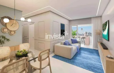 Apartamento com 3 quartos à venda no Gonzaga, Santos 