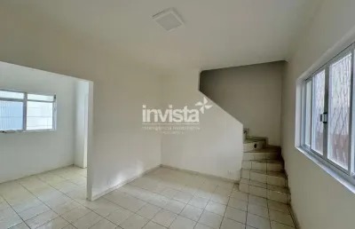 Casa com 2 quartos à venda no Macuco, Santos 