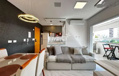 Apartamento com 2 quartos à venda no Macuco, Santos 