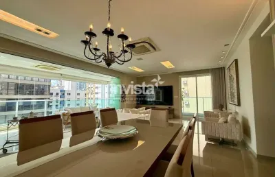 Apartamento com 4 quartos para alugar no Embaré, Santos 