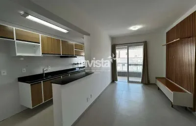 Apartamento com 1 quarto para alugar no Boqueirão, Santos 