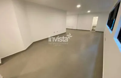 Sala comercial para alugar no Gonzaga, Santos 