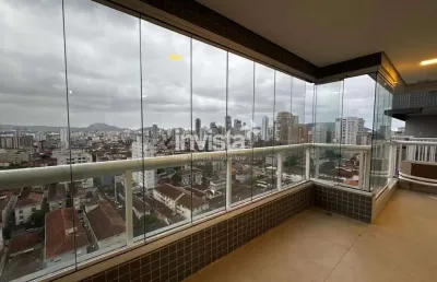 Apartamento com 1 quarto para alugar no Boqueirão, Santos 