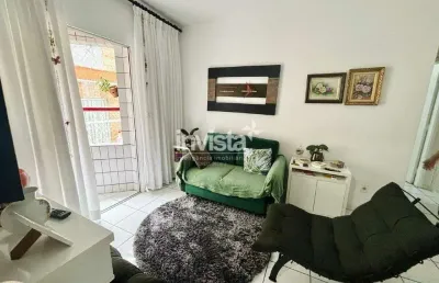 Apartamento com 1 quarto à venda no Marapé, Santos 