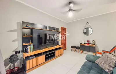 Apartamento com 1 quarto à venda no Gonzaga, Santos 