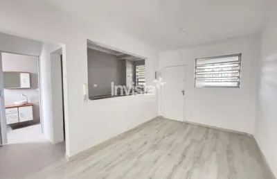 Apartamento com 1 quarto à venda no Pompéia, Santos 