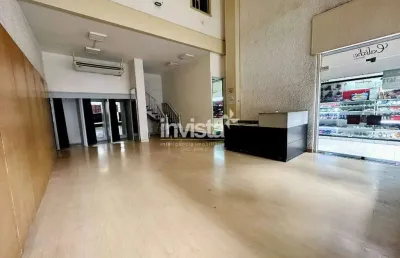 Ponto comercial para alugar no Gonzaga, Santos 