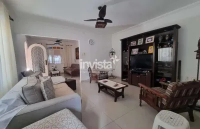 Casa com 4 quartos à venda no Gonzaga, Santos 