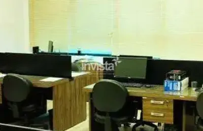 Sala comercial para alugar no Centro, Santos 