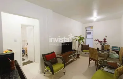 Apartamento com 1 quarto à venda no Gonzaga, Santos 