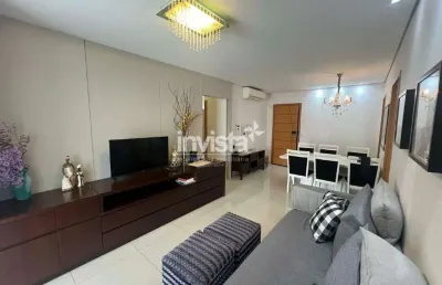 Apartamento com 3 quartos para alugar na Aparecida, Santos 