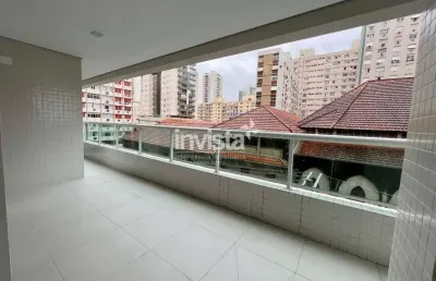 Apartamento com 2 quartos à venda no Embaré, Santos 