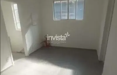 Sala comercial para alugar com 47m² no bairro do marapé em santos