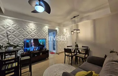 Apartamento com 2 quartos à venda no José Menino, Santos 