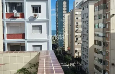 Apartamento com 2 quartos à venda no Boqueirão, Santos 