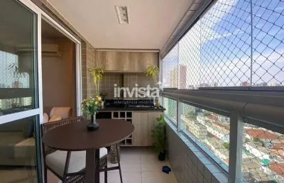 Apartamento com 2 quartos à venda no Campo Grande, Santos 