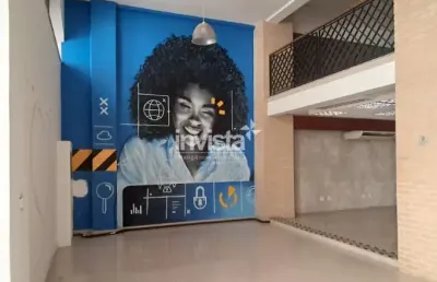 Locação de terreo e mezanino em prédio comercial no centro de santos