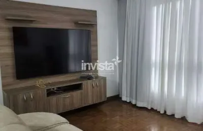 Apartamento com 2 quartos para alugar no Boqueirão, Santos 
