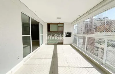 Apartamento com 3 quartos para alugar no Ponta da Praia, Santos 
