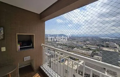 Apartamento com 2 quartos à venda no Macuco, Santos 