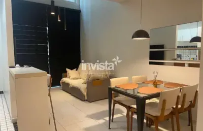 Apartamento com 1 quarto para alugar no Gonzaga, Santos 
