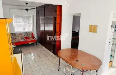 Apartamento com 1 quarto para alugar no José Menino, Santos 