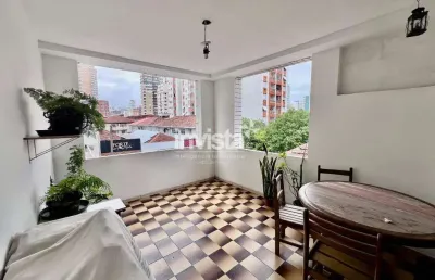 Apartamento com 2 quartos à venda no Gonzaga, Santos 