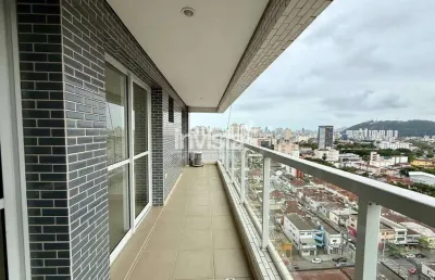 Apartamento com 1 quarto para alugar na Vila Mathias, Santos 