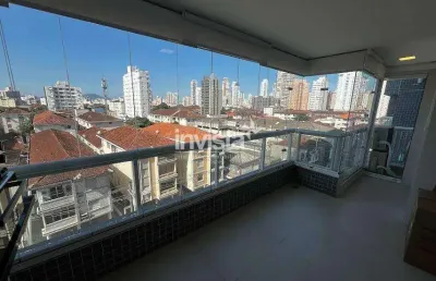 Apartamento com 1 quarto para alugar no Boqueirão, Santos 