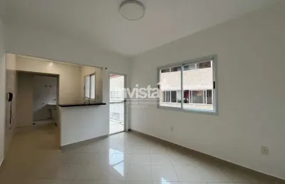 Apartamento com 1 quarto para alugar no Ponta da Praia, Santos 